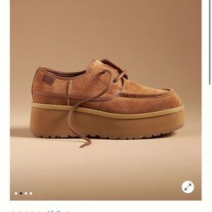 NWT UGG Cityfunc Lace-Up Platform Shoes